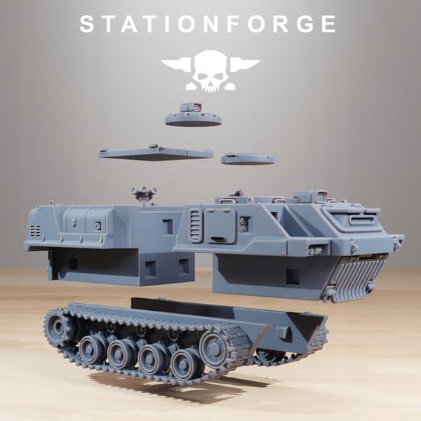 Socratis Predator Tank – Station Forge – 3D printing