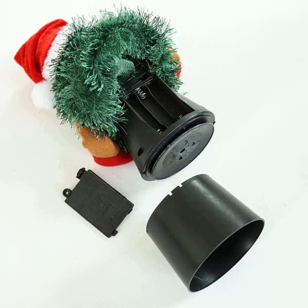 Battery-powered electric dancing toy: a singing Christmas tree (large size)