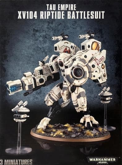 Warhammer 40 000: XV104 Riptide-stridsdräkt