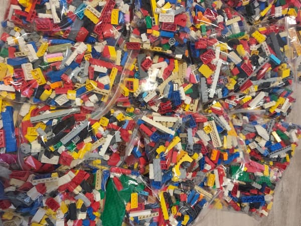 Lego Building Bricks Mix 0.5kg 500 grams