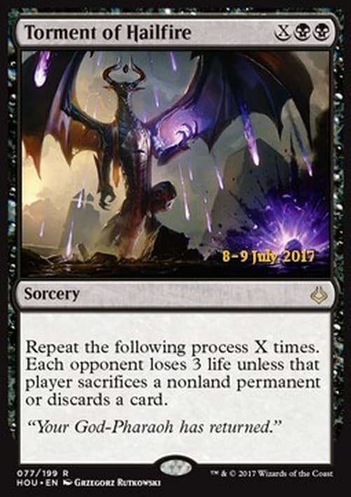 Magic: The Gathering Torment of Hailfire