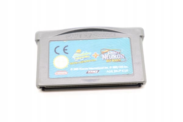SpongeBob + Jimmy Neutron GBA game