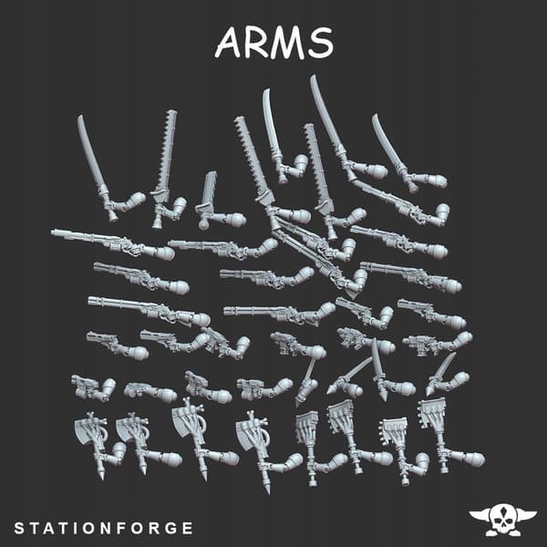 Scavenger Bikers x3 – Station Forge – 3D-utskrift