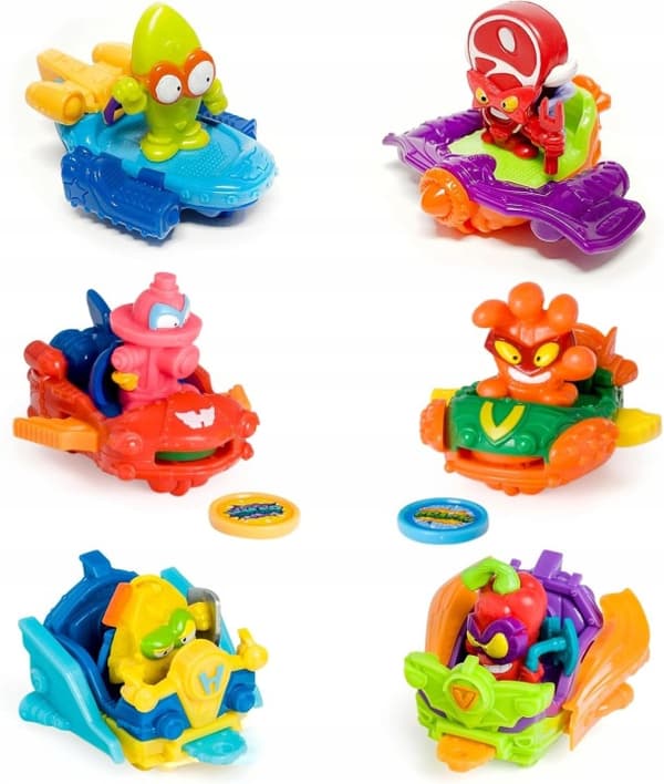 SUPERTHINGS SuperZings figurine set: Battlepack LEGENDS + 2 vehicles