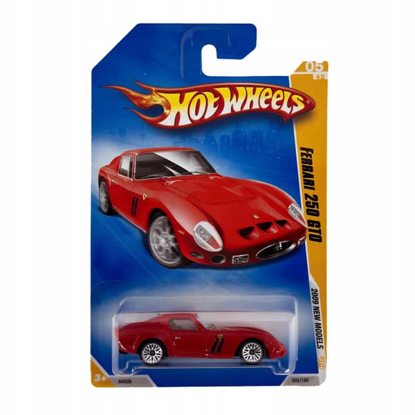 HOT WHEELS FERRARI 250 GTO + PROTECTOR