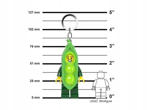 LEGO LED Flashlight Keyring – Pea LGL-KE241H