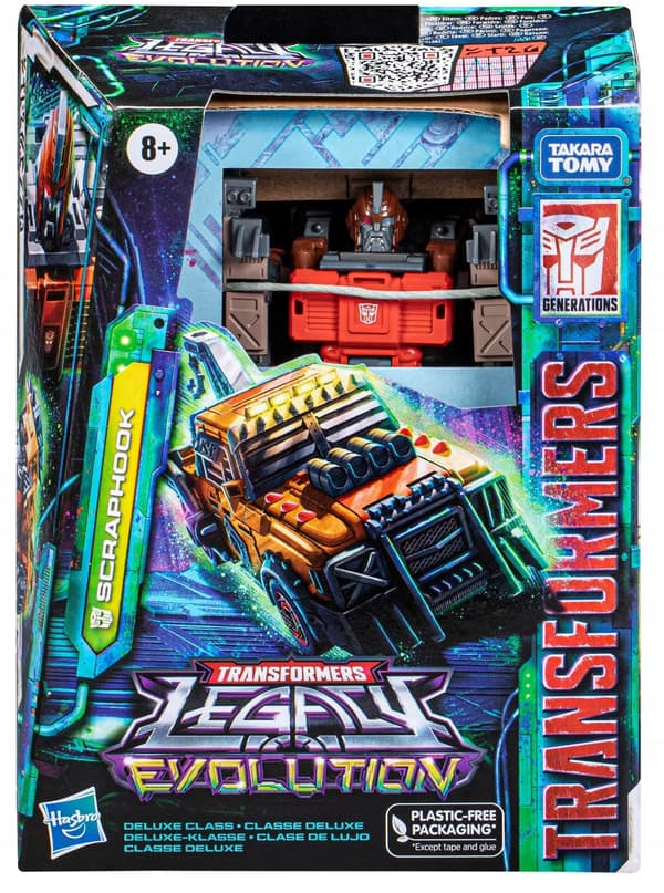 Transformers Legacy Evolution Scraphook figurine