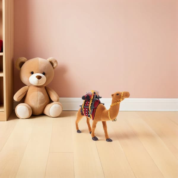 REALISTIC CHOCOLATE CAMEL FIGURINE – REALISTIC ANIMAL DECORATION