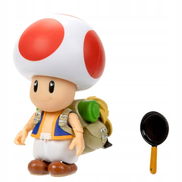 13 cm Toad figurine from Super Mario Bros – Perfect for gaming fans