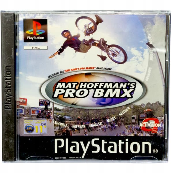 Mat Hoffman's Pro BMX for PlayStation (PSX) – boxed