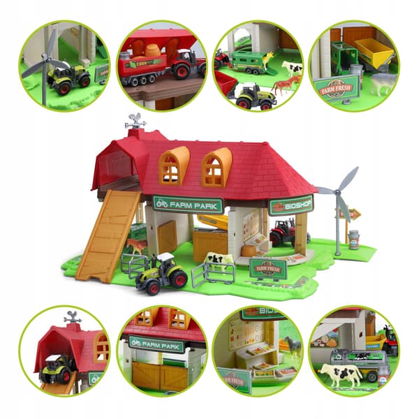 Mamido Farm Set with a tractor and animals