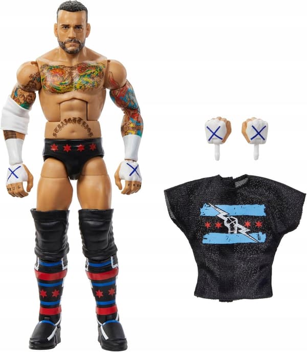 MATTEL WWE Elite CM Punk Figure