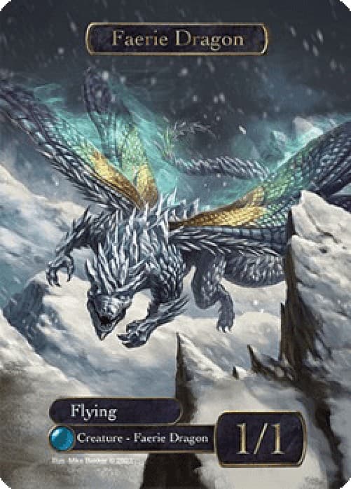Magic: The Gathering Faerie Dragon Token