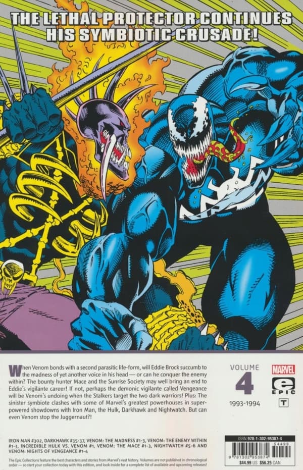 Venom Epic Collection: The Madness