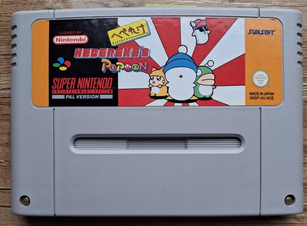 Hebereke's Popoon SNES – a Super Nintendo present