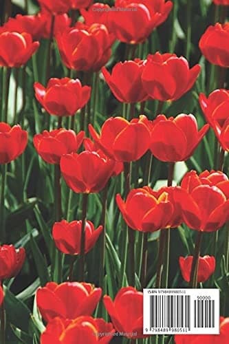 Notebook: Tulip Print Composition Notebook – College-ruled, 100 pages – La
