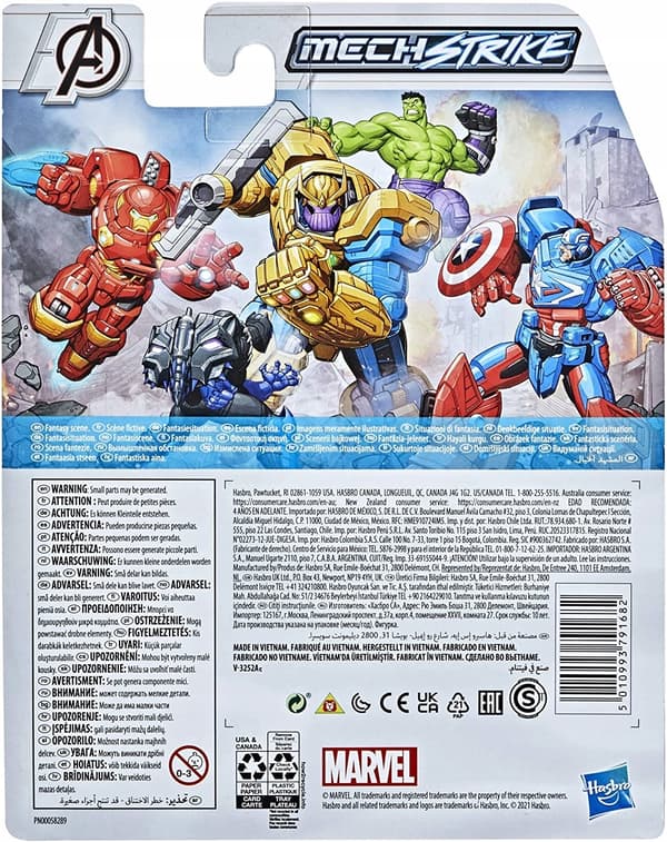 MARVEL AVENGERS IRON MAN MECH STRIKE FIGURE