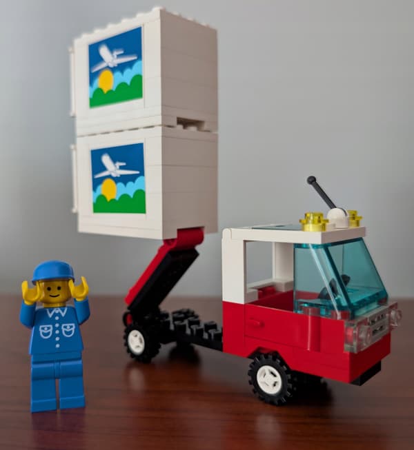 Lego 1772 Air Force Container Lorry