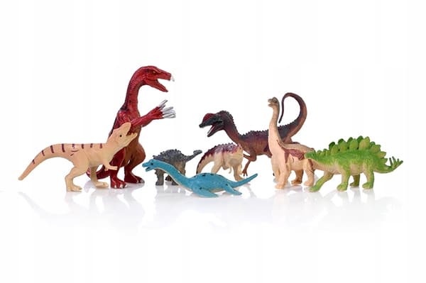 Dinosaurs, 8-piece set
