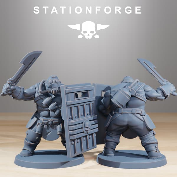 GrimGuard Hunters – Station Forge – 3D-utskrift
