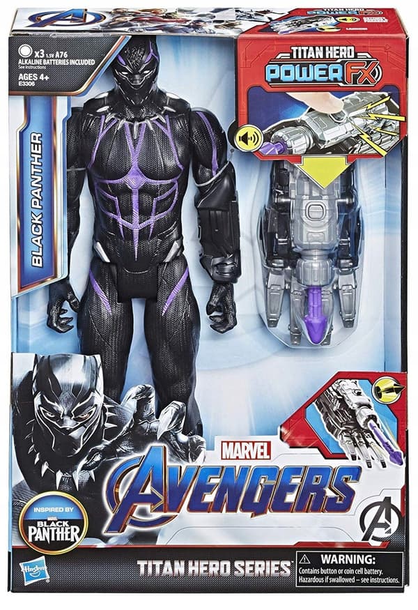 AVENGERS FX 2 Interactive Black Panther Figurine 2