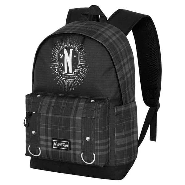 Karactermania – Wednesday Chains 43cm Premium Adaptive School Rucksack