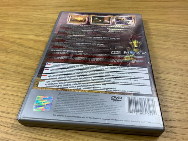 RATCHET GLADIATOR BDB disc (PL PS2)