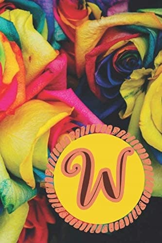 In the Initial Monogram Journal Notebook for Women: Personalised, Customised Ra