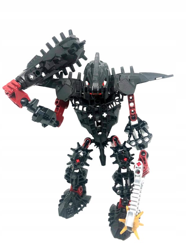 LEGO Bionicle 8984 Glatorian Stronius – Second-hand Bricks – Robot Set – Complete Set