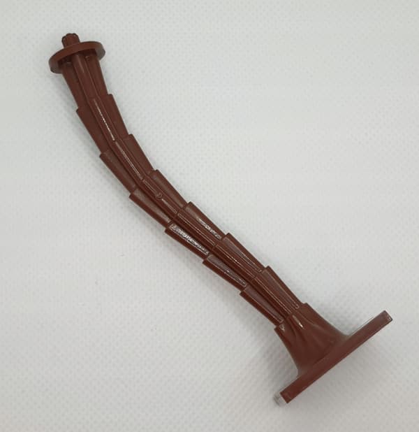 Lego 30338 palm tree trunk with 4x4 base, Reddish Brown, 1 piece