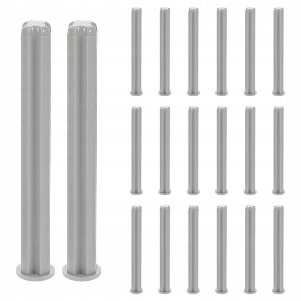 1OP AXLE FOR TECHNIC BRICKS – PLASTIC, GREY