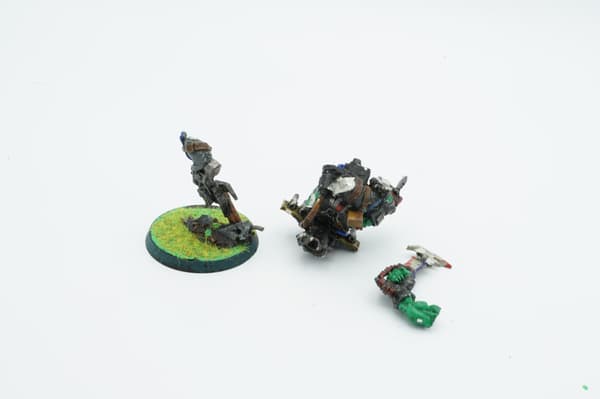 Warhammer 40k Orks Ork Boss Zagstruk metal figurine