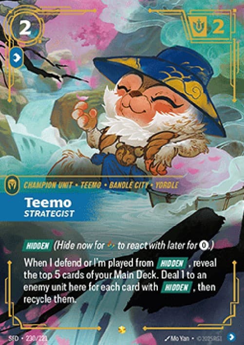 Riftbound SFD Teemo, Strategist
