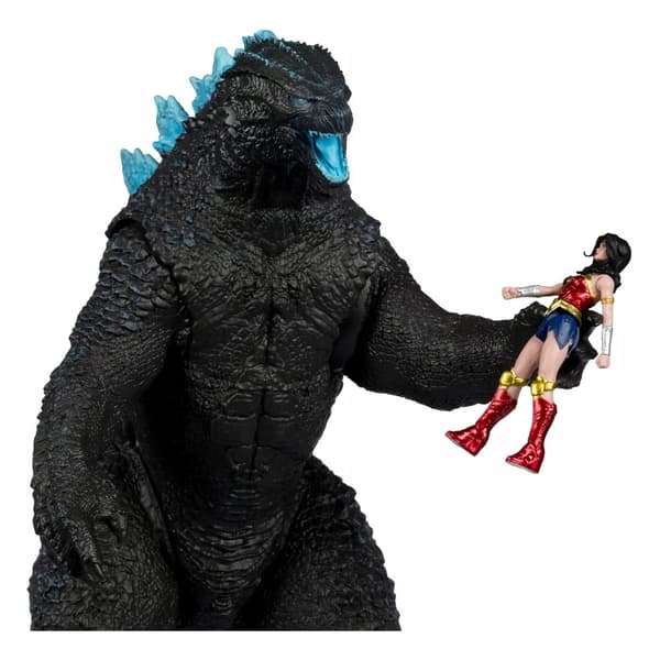DC Multiverse Wonder Woman vs Godzilla Action Figures, 18 cm, McFarlane To