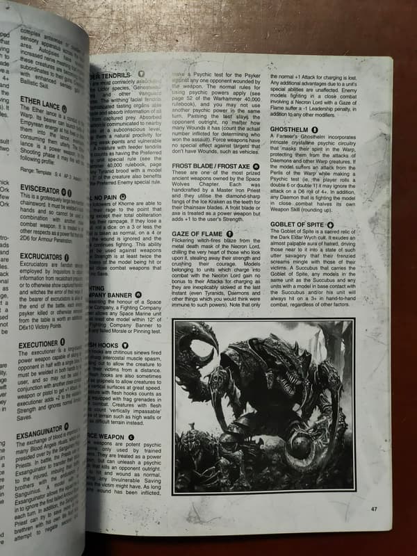 OUTLET Warhammer 40,000: Wargear (4th Edition)