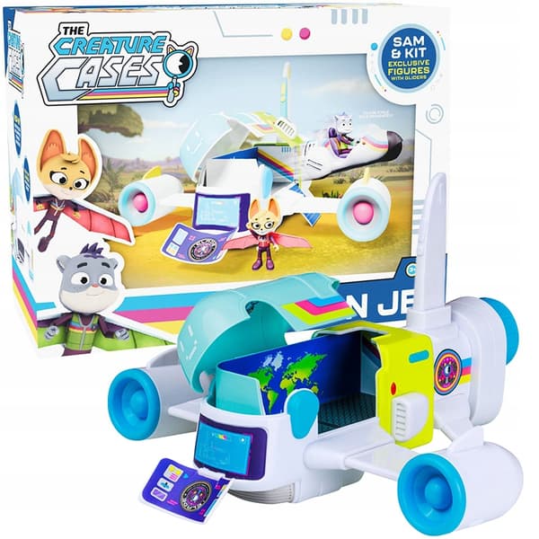 CREATURE CASES: ANIMAL MYSTERIES R.O.N. JET + 2 Figures