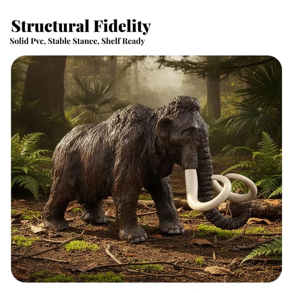 Unassembled PVC Ancient Pachyderm Textured Pl127-1748 209G