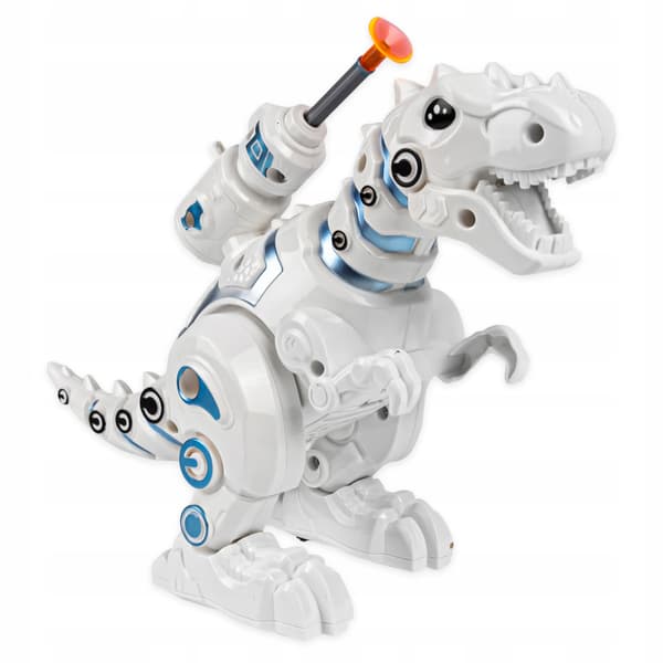 LARGE INTERACTIVE DINOSAUR ROBOT – TREX: WALKS, ROARS, GLOWS AND BREATHES FIRE – FOR CHILDREN