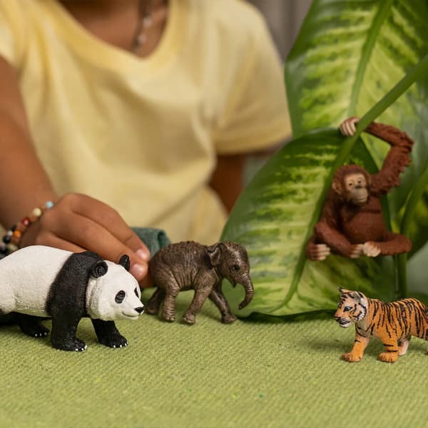 SCHLEICH 42736 ASIA WILD LIFE STARTER SET