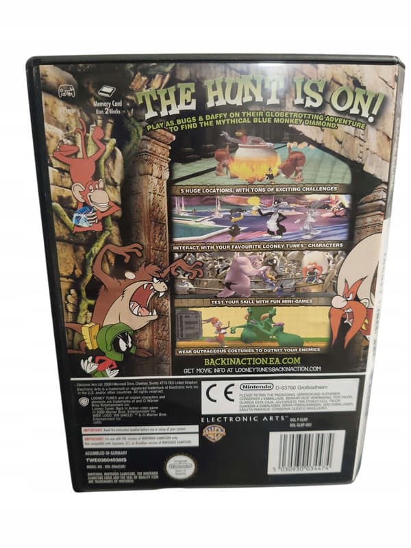 GAMECUBE LOONEY TUNES BACK IN ACTION / ACTION