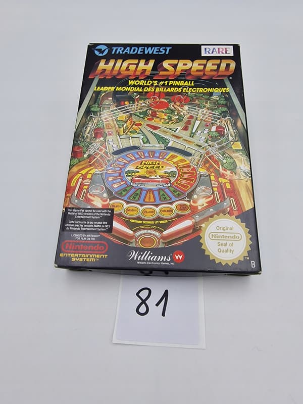 NINTENDO NES HIGH SPEED