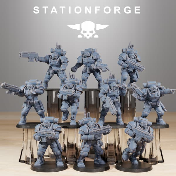 Socratis Light Infantry – Station Forge – 3D printing