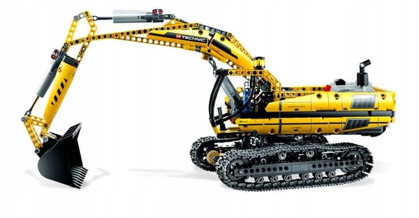 LEGO Technic 2-in-1 RC Motorised Excavator Set 8043