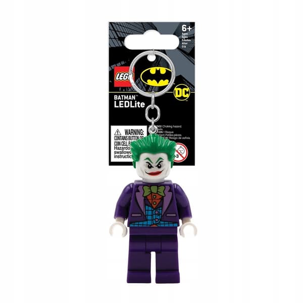Lego DC Super Heroes Joker Keyring with Torch