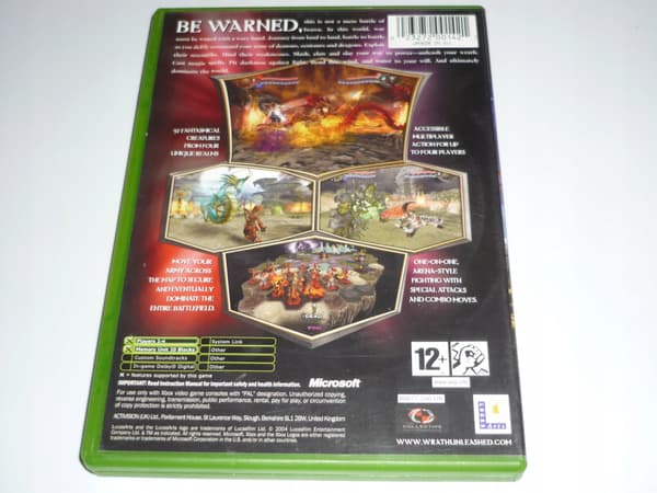 XBOX WRATH UNLEASHED – XBOX CLASSIC GAME