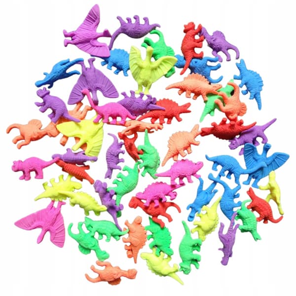 40x MAGIC WATER-GROWING DINOSAUR HATCHING BATH TOY PINOATA