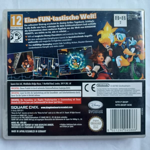 Kingdom Hearts Re:Coded, DS, box only – no card