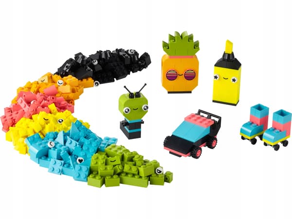 LEGO 11027 CLASSIC – CREATIVE FUN WITH NEON COLOURS