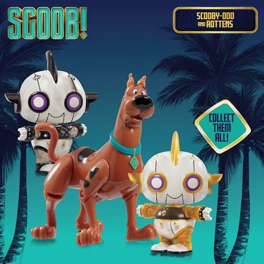 SCOOBY DOO FIGURES SCOOBY-DOO ROTTENS ROBOTS ROBOT