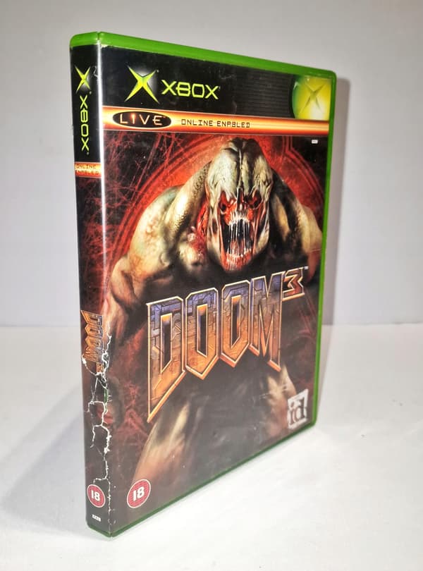 DOOM 3 game for Xbox – Microsoft Xbox 3XA – READ THE DESCRIPTION!